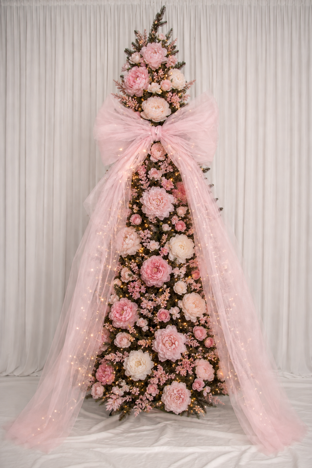 Floral Romance Christmas Theme